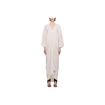 RICK OWENS/RO Long Sleeved Dresses Women's Ecru