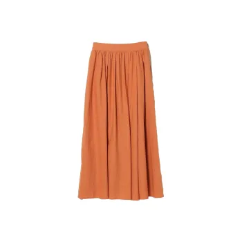Beams Casual Long Skirts Women's Orange