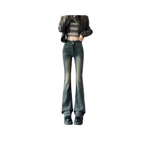 Oudifu Jeans Women's Concrete Gray