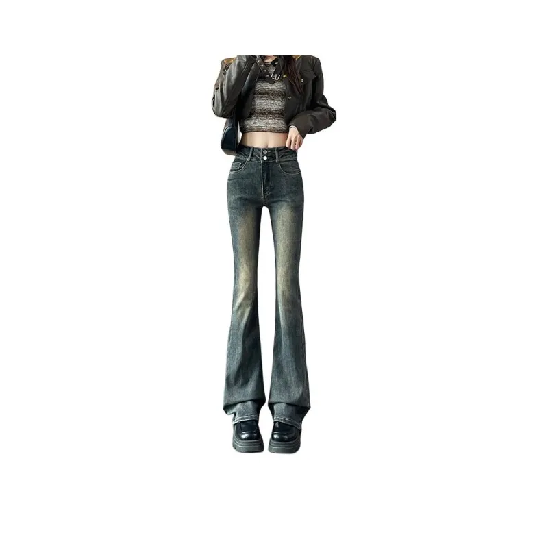 Oudifu Jeans Women's Concrete Gray-0