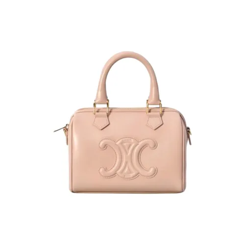 CELINE Calfskin Tote Shoulder Bag, Crossbody Bag, Handbag Women's Pink