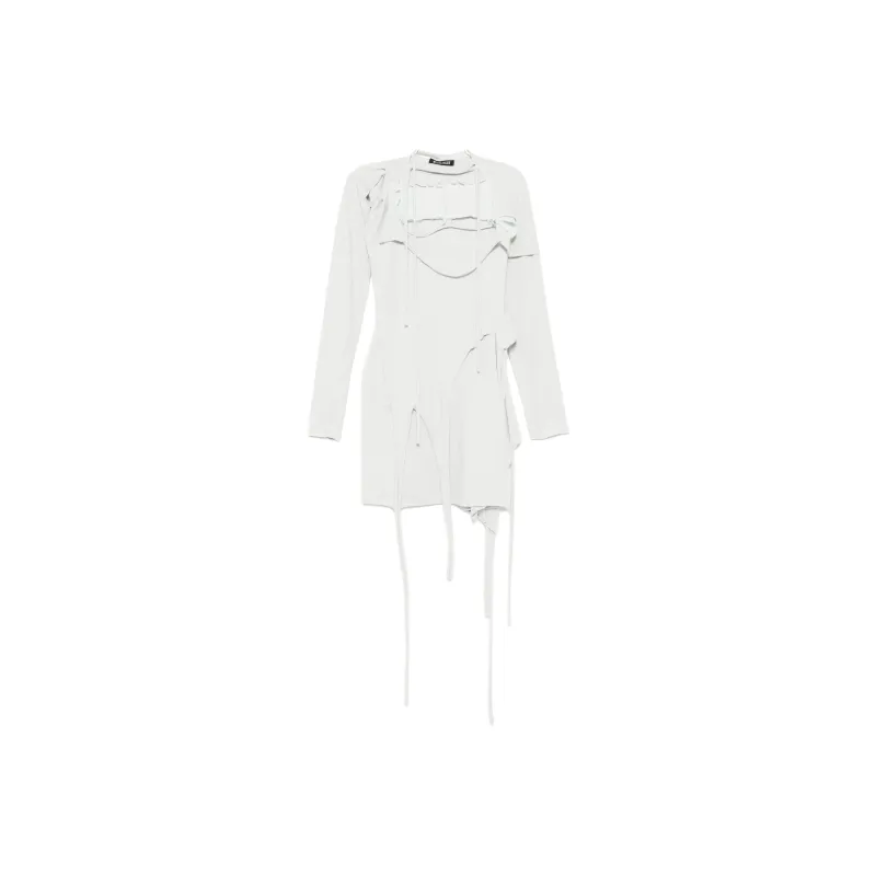 Ottolinger Mini Deconstructed Long sleeved Dress-0