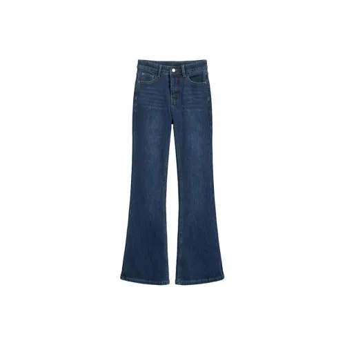 OSQ Jeans Women's Dark Blue