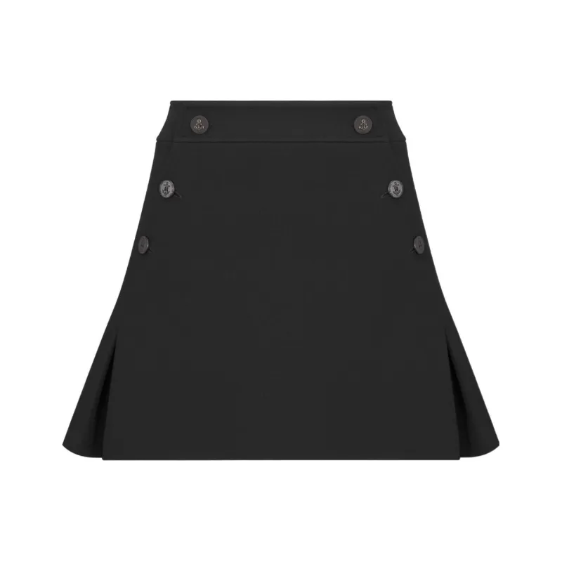 DIOR Sailor Miniskirt Casual Short Skirts Women's Black-0