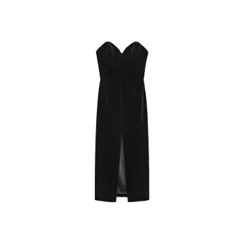 ZARA ZW Series Sleeveless Dress Women's Black