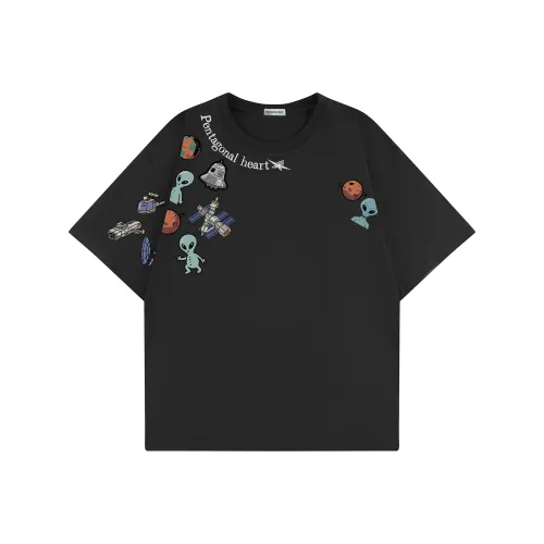 PENTAGONAL HEART T Shirt Unisex