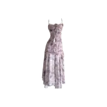 MOONCORE Slip Dress Women's Light Purple