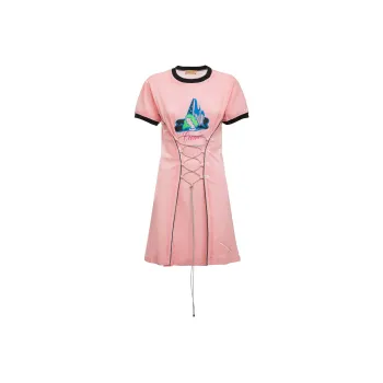 CORMIO Josefine Crewneck Mini Dress