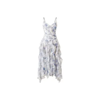 PUREIDOL Slip Dresses Women's Blue