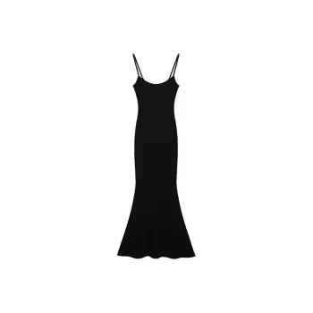 Incolore Slip Dresses Women's Black