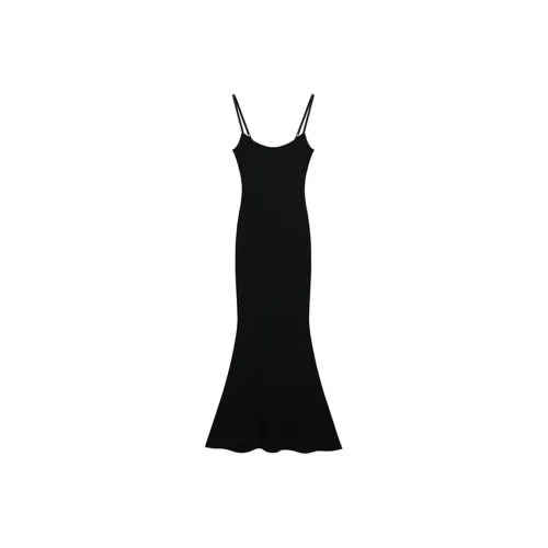 Incolore Slip Dresses Women's Black