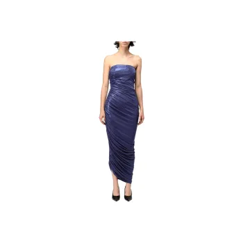 NORMA KAMALI Sleeveless Dress Women's Blue
