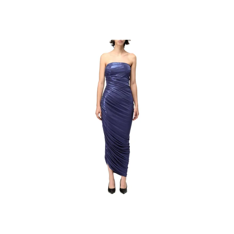 NORMA KAMALI Sleeveless Dress Women's Blue-0