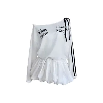 CZMO Long Sleeved Dress Women's White