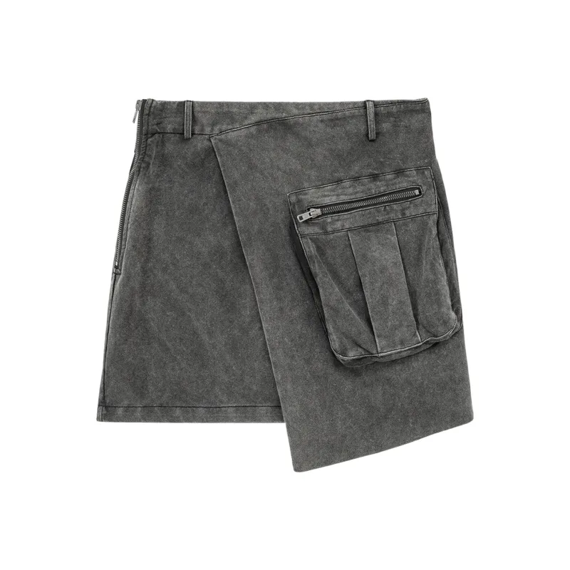 NO ONE ELSE Denim Short Skirts Women's Black-0