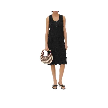 Bottega Veneta Sleeveless Dress Women's Black
