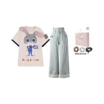 SNBL Casual Suit Women's Pants+T Shirt