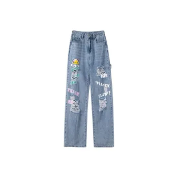 B.Duck Jeans Women's Light Denim Blue
