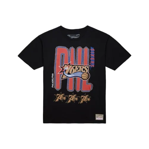 Mitchell & Ness T Shirt Unisex Black