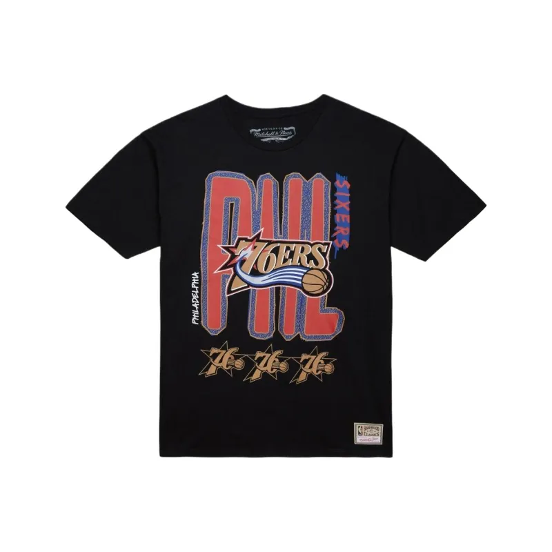 Mitchell & Ness T Shirt Unisex Black-0