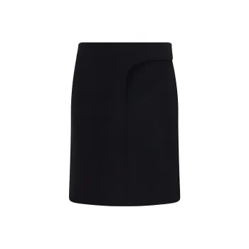 Jacquemus Casual Short Skirts Women's Black