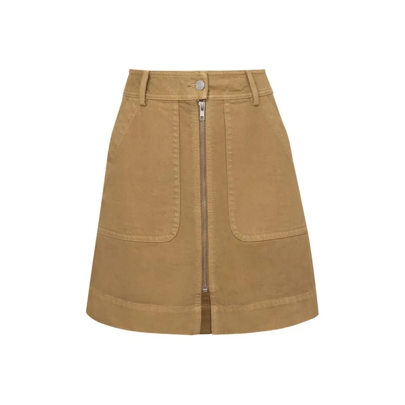 Brother Is Really Good Denim Short Skirts Women's-3