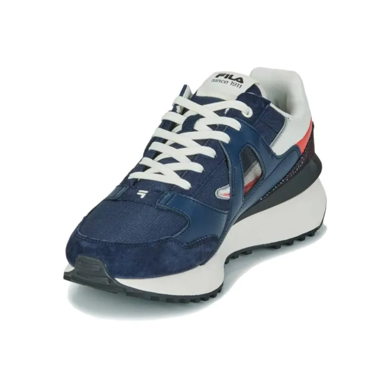 FILA Contempo Anti Slip Wear Resistant Low Top Casual Shoes Men's Blue-2