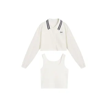 ZIHAN Casual Suit Women's White