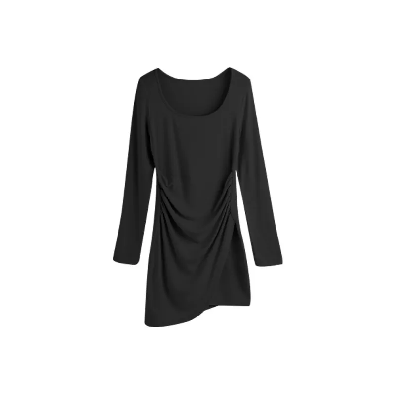 Mu Xiao Xin Long Sleeved Dress Women's-6
