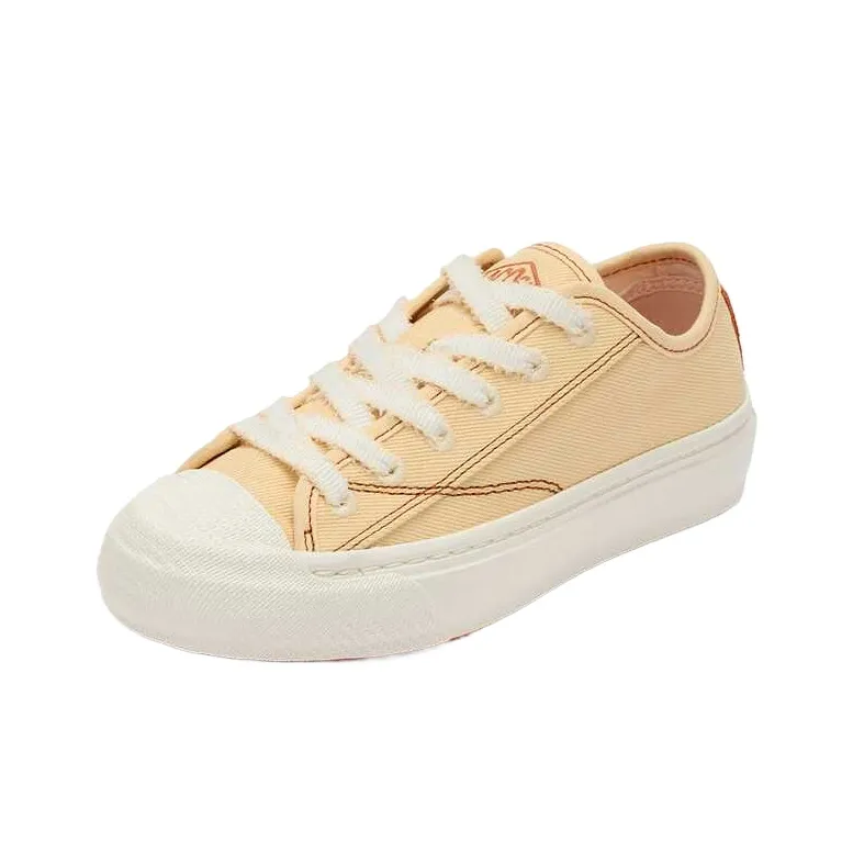 LACOSTE Low Top Casual Shoes Women's Orange-1