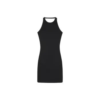 XIAOJUCHUANLI Sleeveless Dress Women's Black