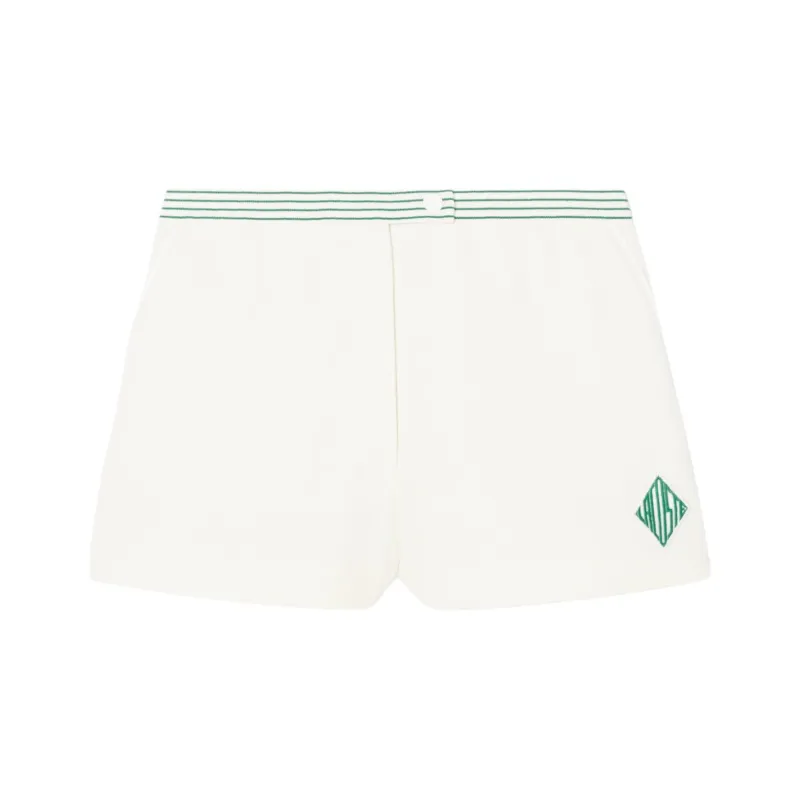 LACOSTE SS25 Wool Tennis Casual Shorts Women's White-0