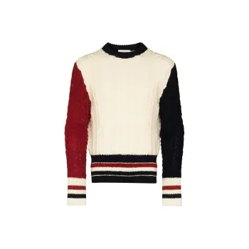 THOM BROWNE· FW21 Sweater Men's White