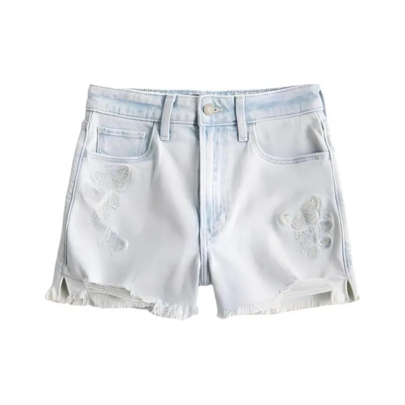 Hollister Denim Shorts Women's Light-0