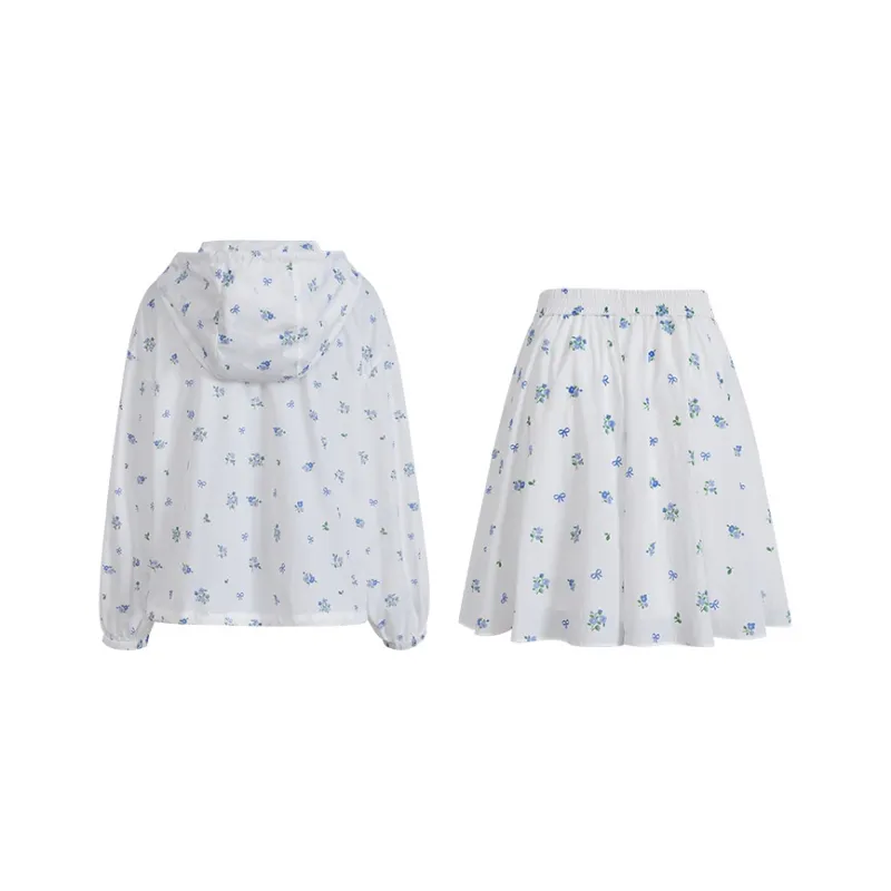 KUOSE Two Piece Skirt Sets Women's Multicolor-1