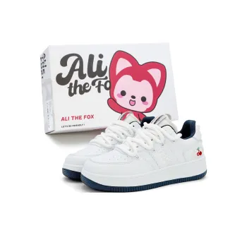 ALI THE FOX Skateboard Shoes Women's Low Top Aqua Green