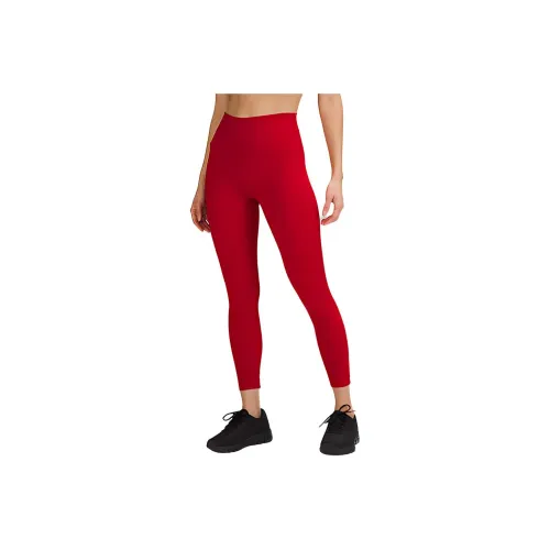 Lululemon Wunder Under Sports Pants Women's Red