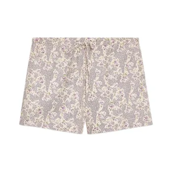 ZARA Casual Shorts Women's Light Purple/White