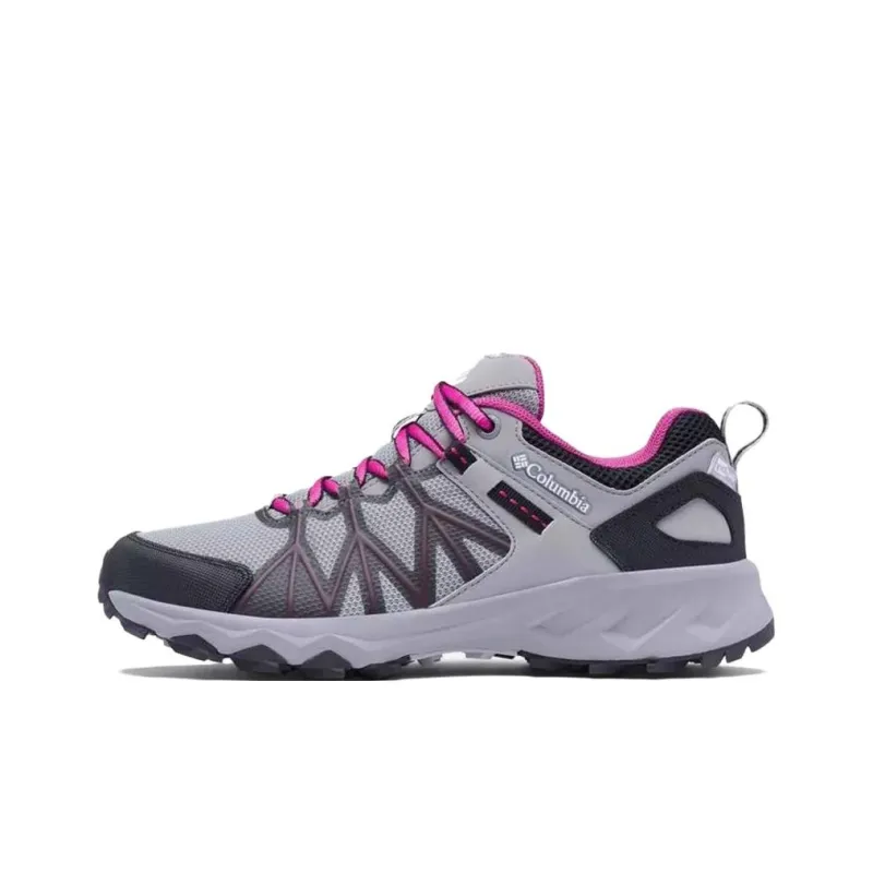 Columbia PEAKFREAK II Anti Slip Wear Resistant Low Top Hiking Shoes Women's Gray-0