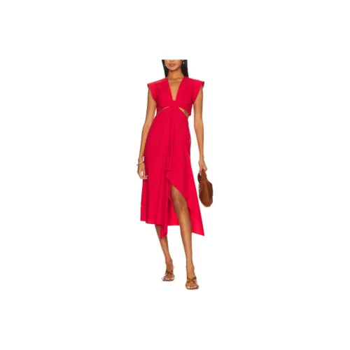 A.L.C. Sleeveless Dress Women's Ruby Color