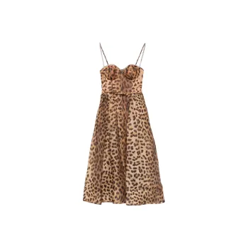 Zimmermann Crush Panelled Midi Dress