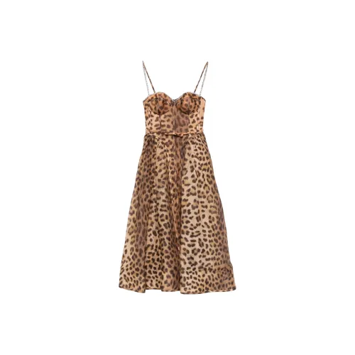 Zimmermann Crush Panelled Midi Dress