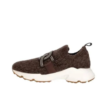 TOD'S Chain Link Detailed Round Toe Sneakers Women's