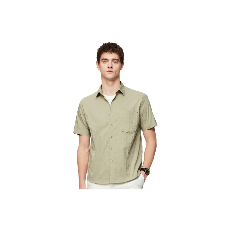 Red bean Shirts Men-0