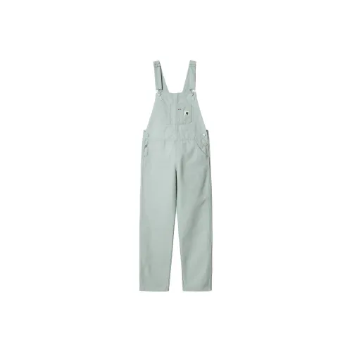 Carhartt WIP FW24 W' Bib Overall Straight Overalls Women's Frosted Green