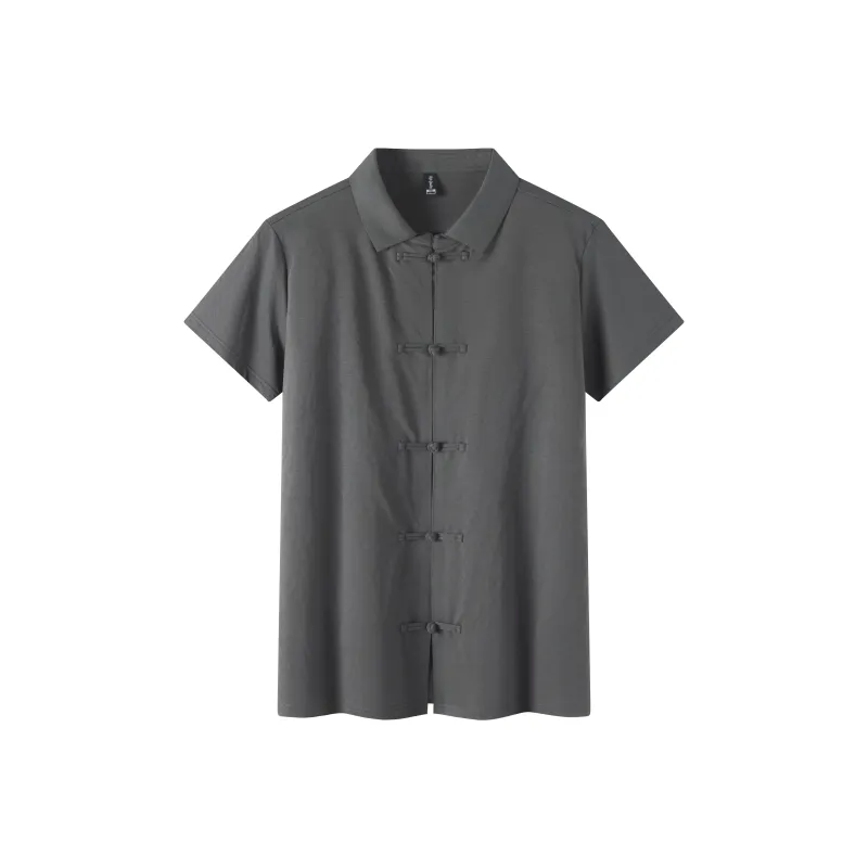 Red bean Polo Shirts Men-10