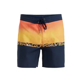Quiksilver Swimming Shorts Men's Orange Black