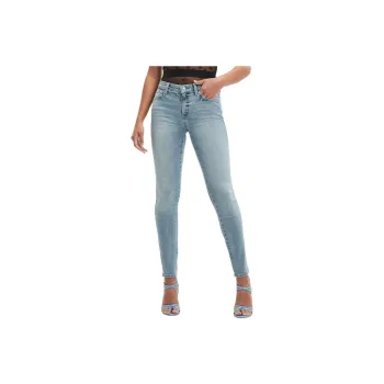 GUESS Eco Mid-Rise Sexy Curve Jeans Women's Blue