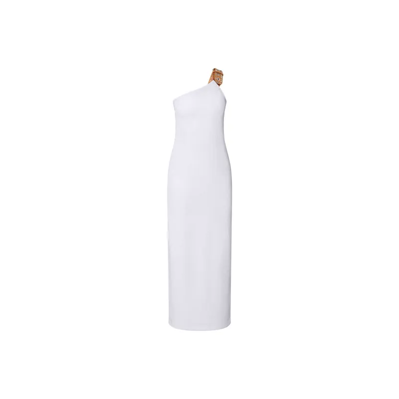 LOUIS VUITTON SS24 Sleeveless Dress Women's White-0
