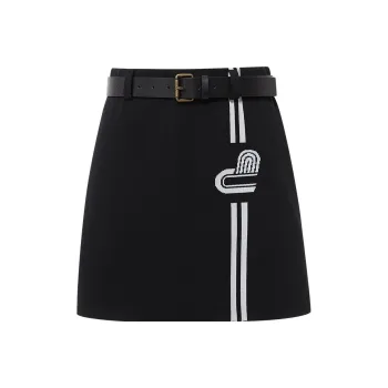 D'zzit Casual Short Skirts Women's Black